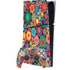Psychedelic Circles PS5 Slim Digital Edition Bundle Skin
