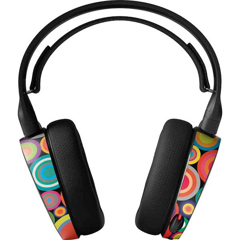 Psychedelic Circles SteelSeries Arctis 3 Skin