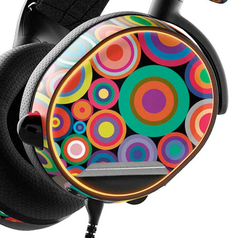 Psychedelic Circles SteelSeries Arctis 5 Skin