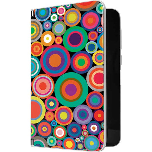 Psychedelic Circles Surface Duo Skin