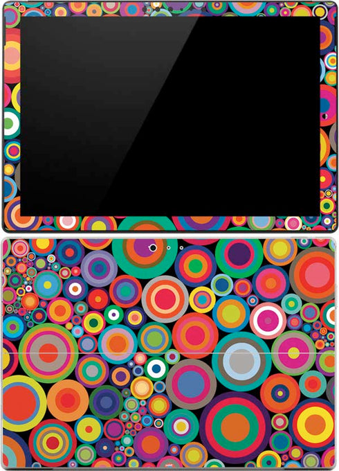 Psychedelic Circles Surface Pro 4 Skin