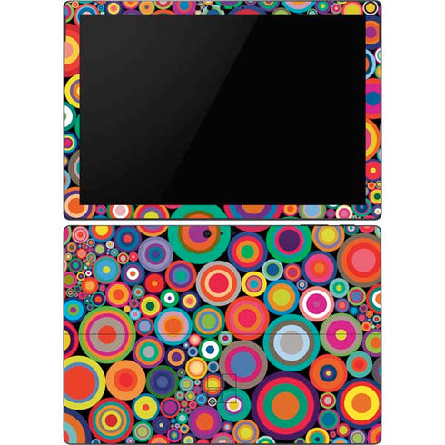Psychedelic Circles Surface Pro 6 Skin