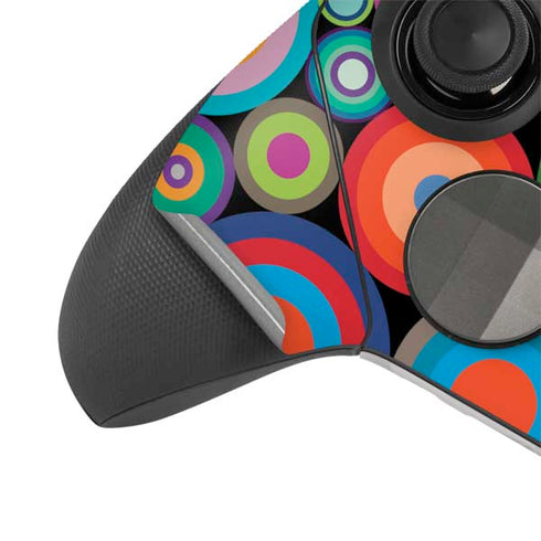 Psychedelic Circles Xbox Elite Wireless Controller Series 2 Skin