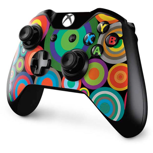 Psychedelic Circles Xbox One Controller Skin