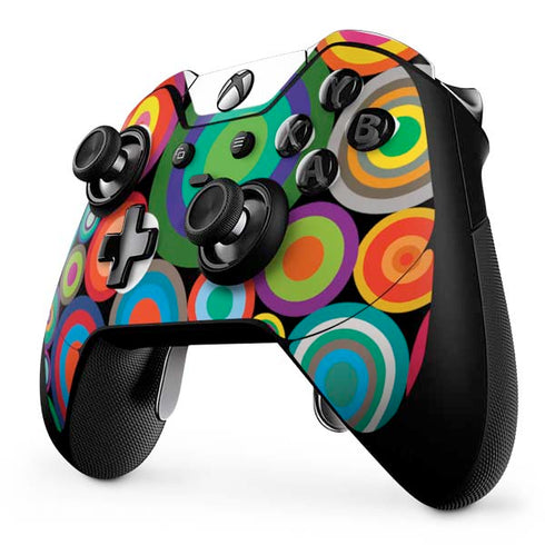 Psychedelic Circles Xbox One Elite Controller Skin