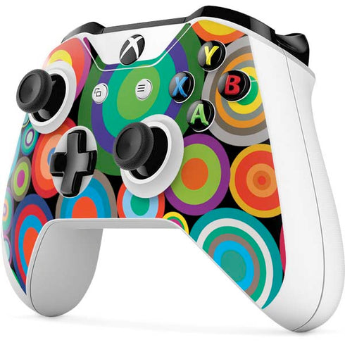 Psychedelic Circles Xbox One S All-Digital Edition Bundle Skin