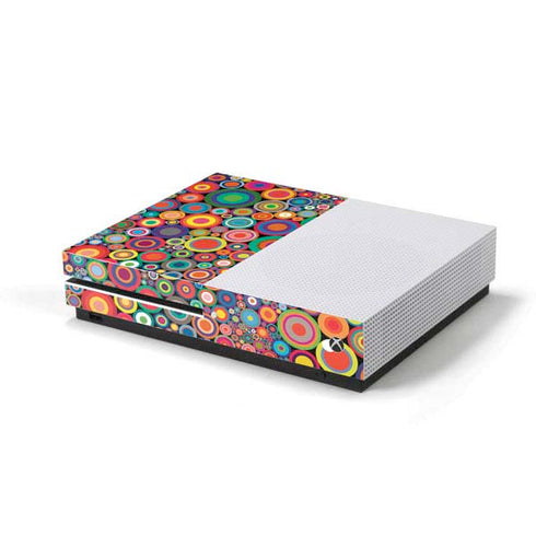 Psychedelic Circles Xbox One S Console Skin