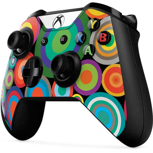 Psychedelic Circles Xbox One X Controller Skin
