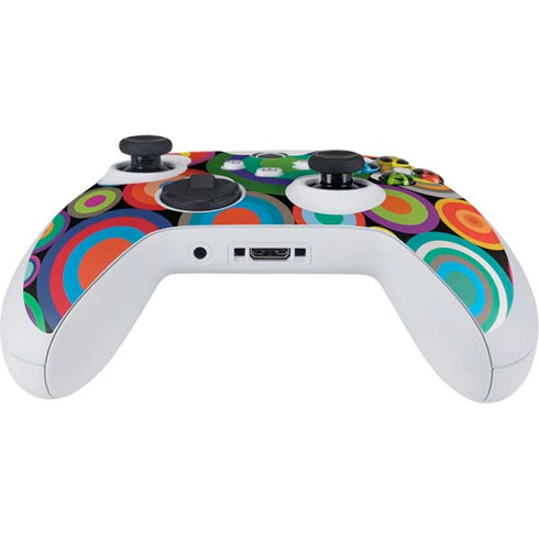 Psychedelic Circles Xbox Series S Controller Skin