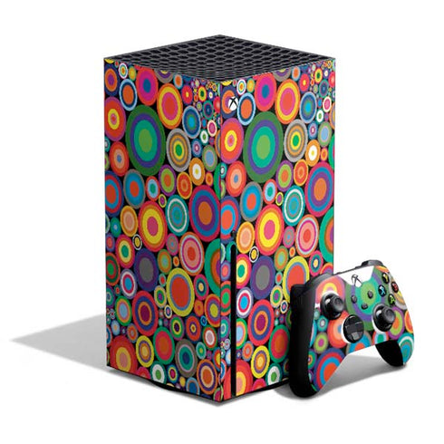 Psychedelic Circles Xbox Series X Bundle Skin