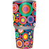 Psychedelic Circles Yeti 30oz Rambler Tumbler Skin