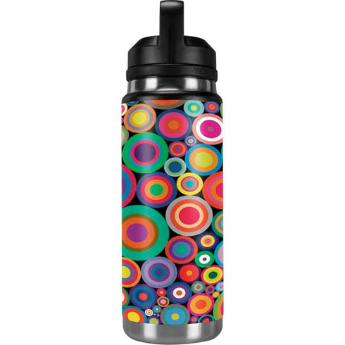 Psychedelic Circles YETI Rambler 26oz Bottle Skin
