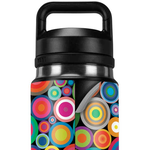 Psychedelic Circles YETI Rambler 26oz Bottle Skin