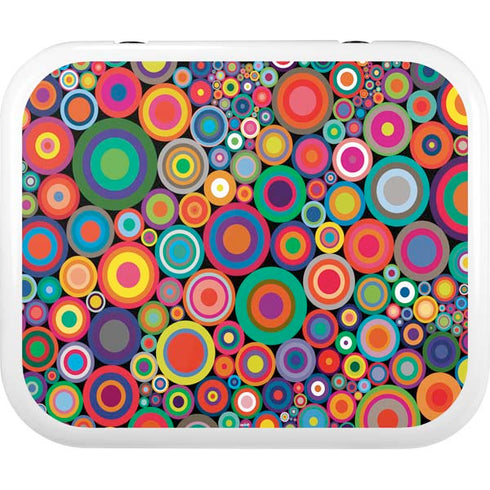 Psychedelic Circles YETI Roadie 24 Hard Cooler Skin