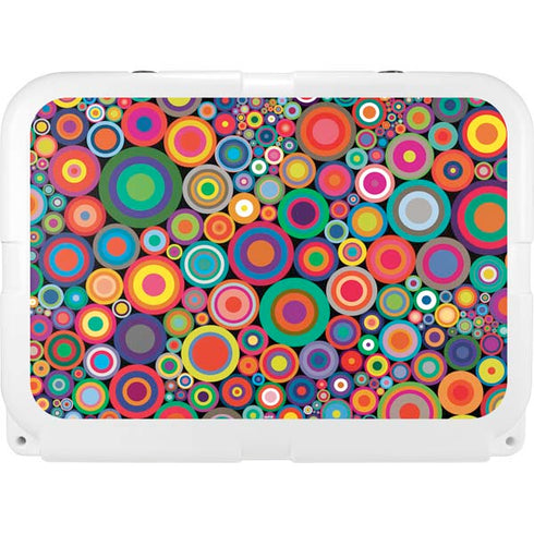 Psychedelic Circles YETI Tundra 35 Hard Cooler Skin
