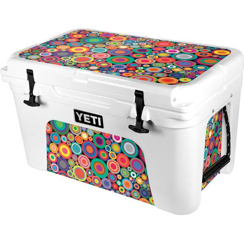 Psychedelic Circles YETI Tundra 45 Hard Cooler Skin