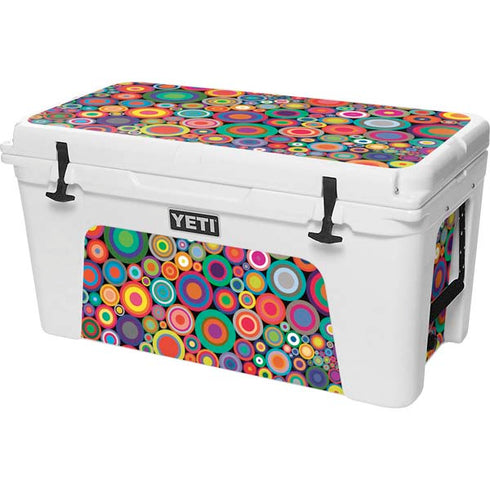 Psychedelic Circles YETI Tundra 75 Hard Cooler Skin