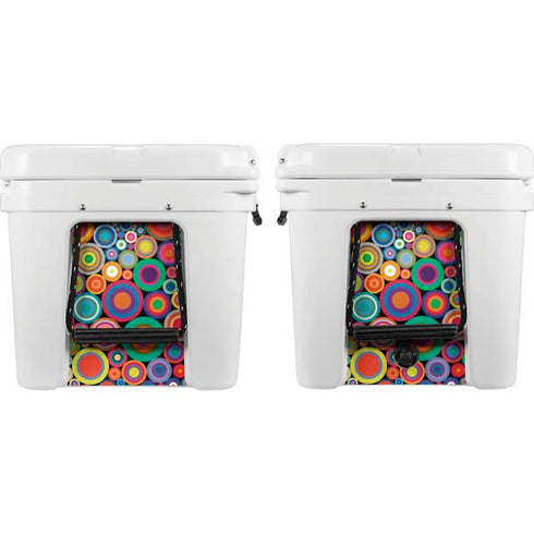 Psychedelic Circles YETI Tundra 75 Hard Cooler Skin