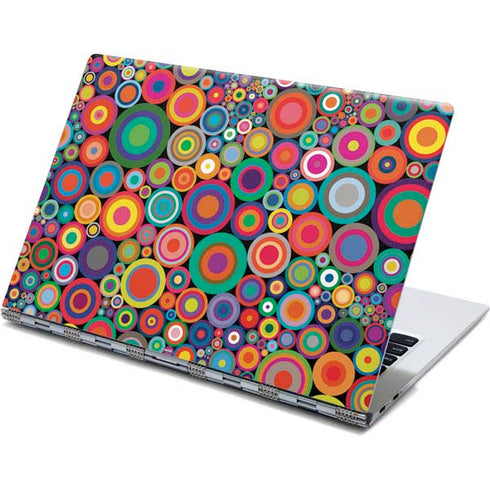 Psychedelic Circles Yoga 910 2-in-1 14in Touch-Screen Skin