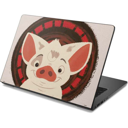 Disney Moana Pua Close Up Dell Chromebook Skin