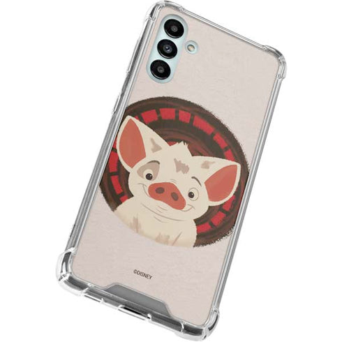 Disney Moana Pua Close Up Galaxy A13 5G Clear Case