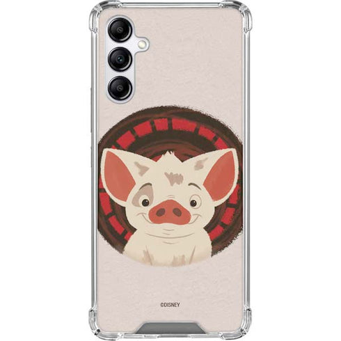 Disney Moana Pua Close Up Galaxy A15 5G Clear Case