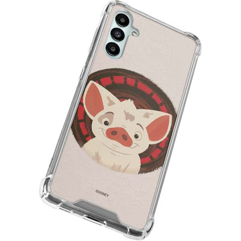 Disney Moana Pua Close Up Galaxy A15 5G Clear Case