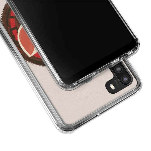 Disney Moana Pua Close Up Galaxy A21 Clear Case