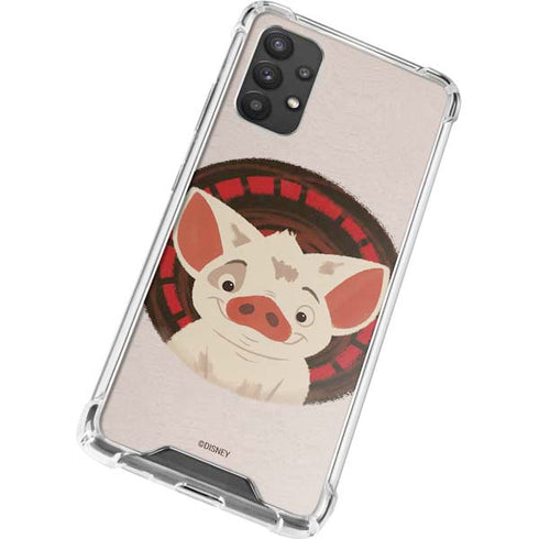 Disney Moana Pua Close Up Galaxy A32 5G Clear Case