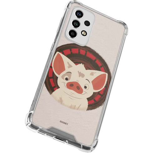 Disney Moana Pua Close Up Galaxy A53 5G Clear Case