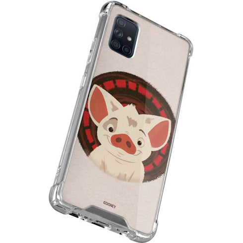 Disney Moana Pua Close Up Galaxy A71 5G Clear Case