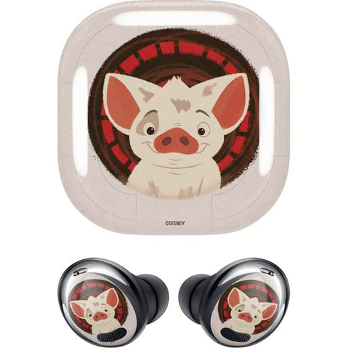 Disney Moana Pua Close Up Galaxy Buds Pro Skin