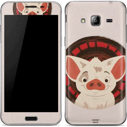 Disney Moana Pua Close Up Galaxy J3 Skin
