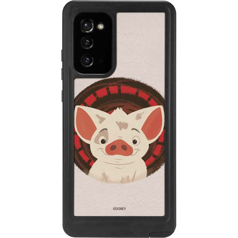 Disney Moana Pua Close Up Galaxy Note20 5G Waterproof Case