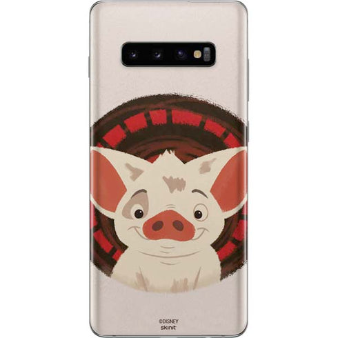 Disney Moana Pua Close Up Galaxy S10 Plus Skin