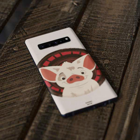 Disney Moana Pua Close Up Galaxy S10 Plus Skin