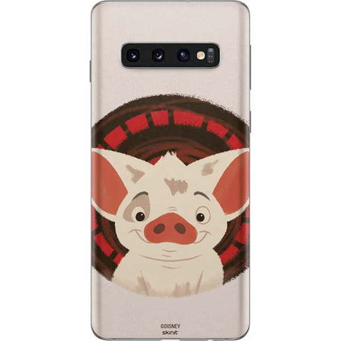 Disney Moana Pua Close Up Galaxy S10 Skin
