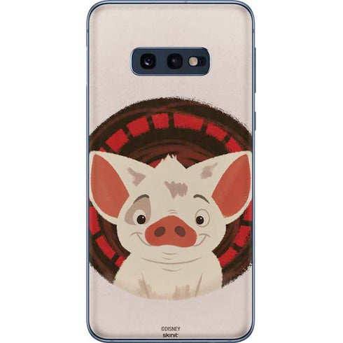 Disney Moana Pua Close Up Galaxy S10e Skin