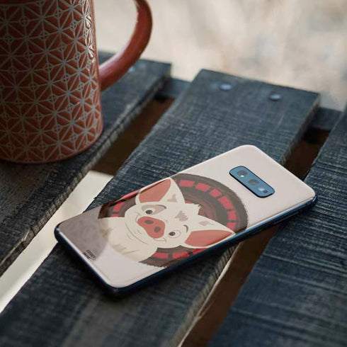 Disney Moana Pua Close Up Galaxy S10e Skin