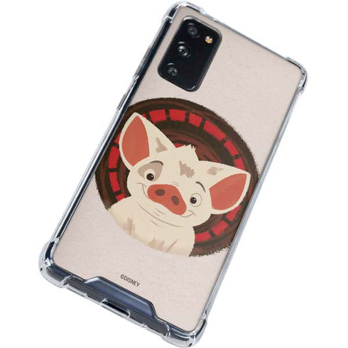 Disney Moana Pua Close Up Galaxy S20 FE Clear Case