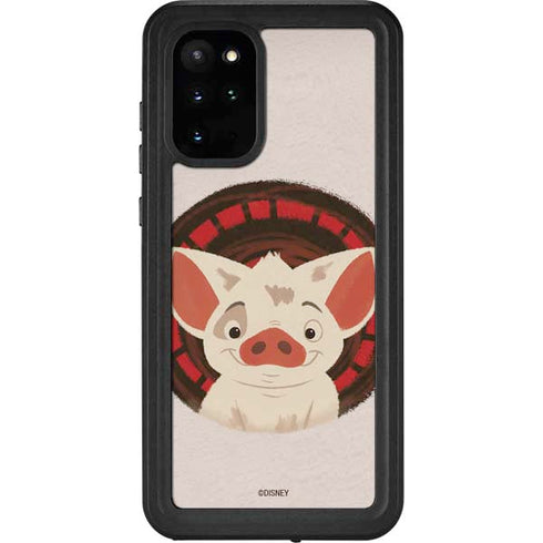 Disney Moana Pua Close Up Galaxy S20 Plus Waterproof Case
