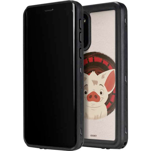 Disney Moana Pua Close Up Galaxy S20 Plus Waterproof Case