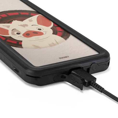 Disney Moana Pua Close Up Galaxy S20 Plus Waterproof Case