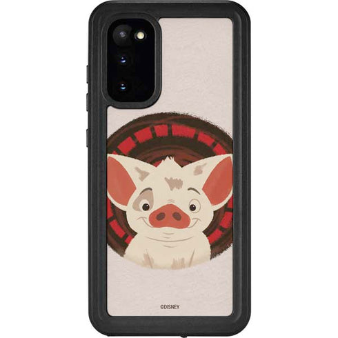 Disney Moana Pua Close Up Galaxy S20 Waterproof Case