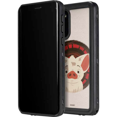 Disney Moana Pua Close Up Galaxy S20 Waterproof Case