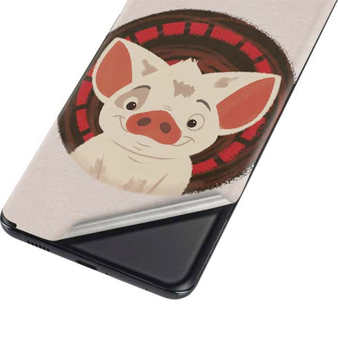 Disney Moana Pua Close Up Galaxy S21 Plus 5G Skin