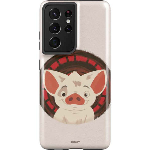 Disney Moana Pua Close Up Galaxy S21 Ultra 5G Pro Case