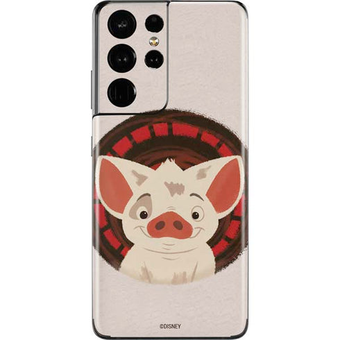 Disney Moana Pua Close Up Galaxy S21 Ultra 5G Skin