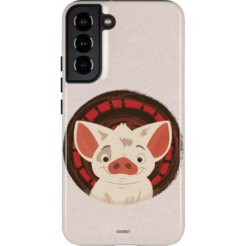 Disney Moana Pua Close Up Galaxy S22 Plus Pro Case
