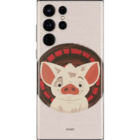 Disney Moana Pua Close Up Galaxy S22 Ultra Skin